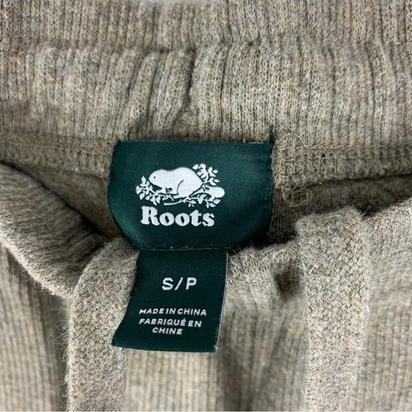 ROOTS‎ Brown Ribbed Track Pants Sz Sm - Picture 3 of 5